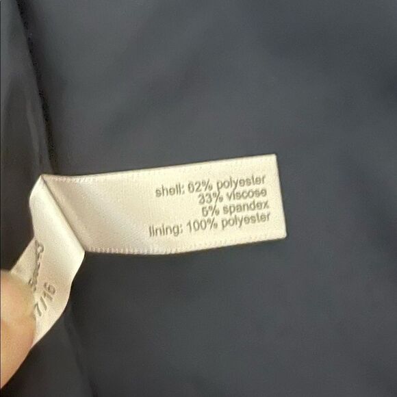 Navy Blue The Limited Pencil Skirt Size 0 - Picture 6 of 6